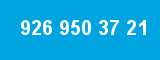 926 950 37 21 926 950 37 21